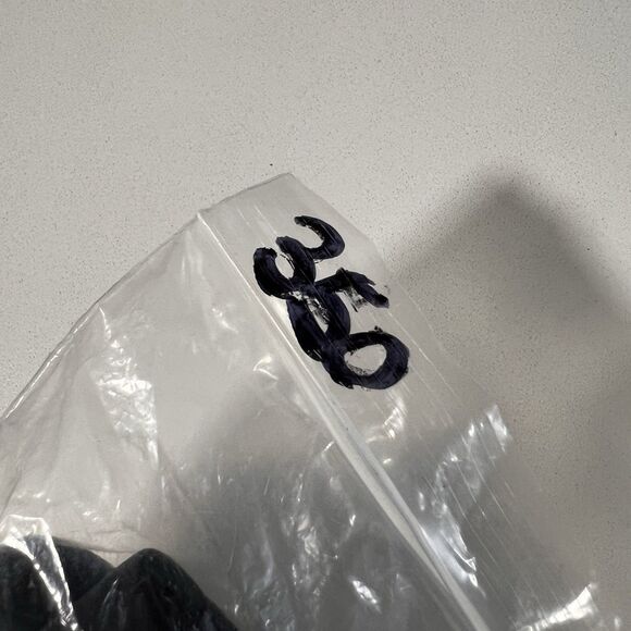 Guess Marciano Halter Vest Size 0 Black Satin Single Button Open Back Sexy Y2K - Picture 6 of 6